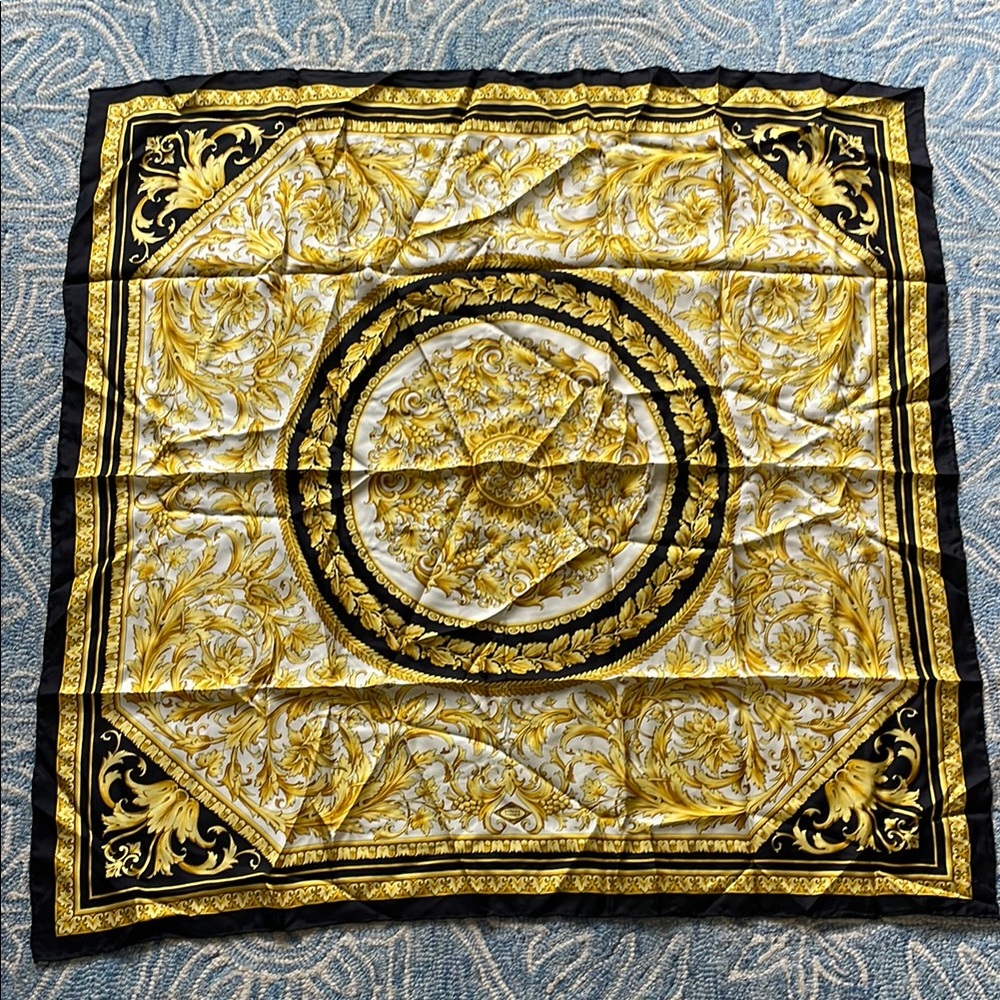 Versace scarf 34x35 inches